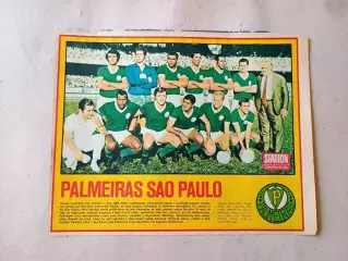 Плакат из журнала Стадион- Palmeiras