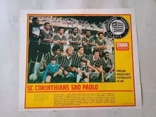 Плакат из журнала Стадион- Corinthians