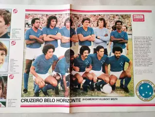 Плакат из журнала Стадион- Cruzeiro 3