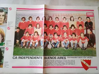 Плакат из журнала Стадион- Independiente 4