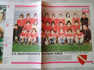 Плакат из журнала Стадион- Independiente 5