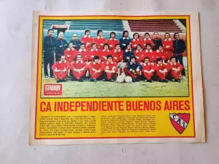Плакат из журнала Стадион- Independiente 9