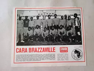 Плакат из журнала Стадион- Brazzaville