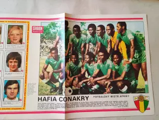 Плакат из журнала Стадион- Conakry 2