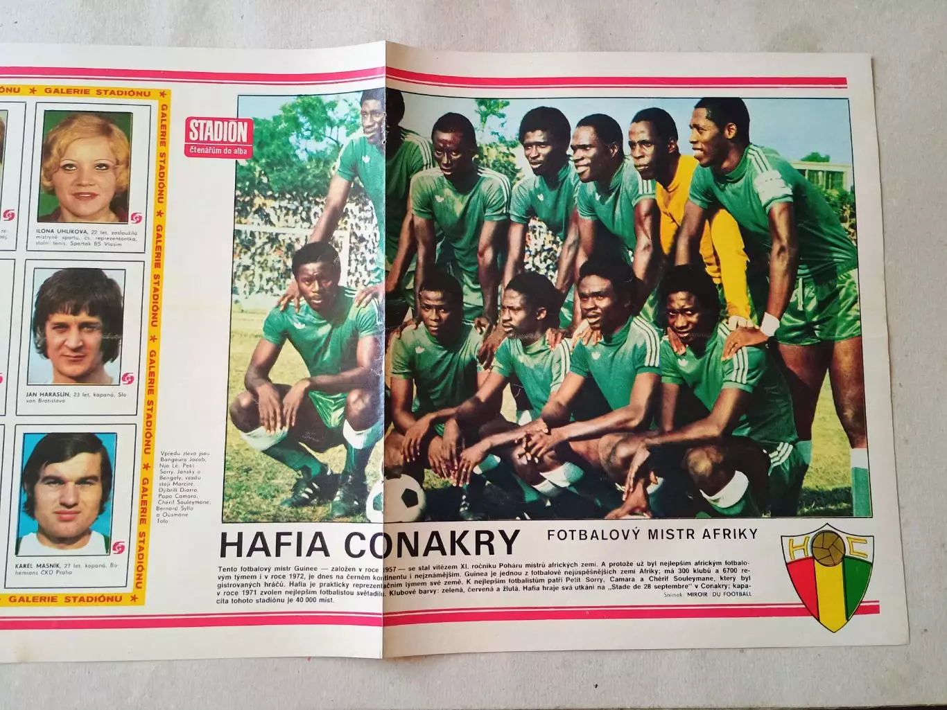 Плакат из журнала Стадион- Conakry 3