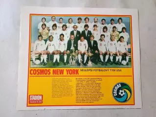 Плакат из журнала Стадион- Cosmos