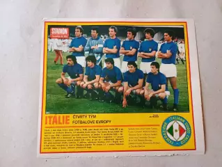 Плакат из журнала Стадион- Italie 3