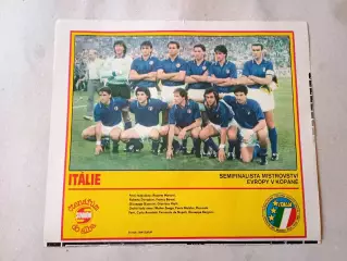 Плакат из журнала Стадион- Italie 5