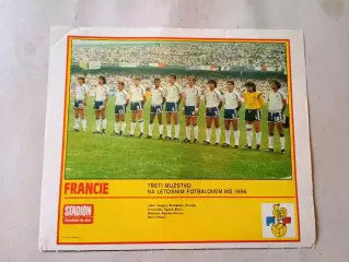 Плакат из журнала Стадион- Francie 7