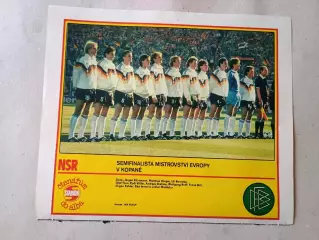 Плакат из журнала Стадион- Nemecko 7