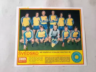 Плакат из журнала Стадион- Svedsko 3