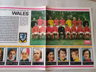 Плакат из журнала Стадион- Wales