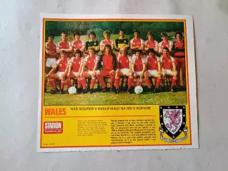 Плакат из журнала Стадион- Wales 5