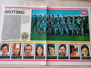 Плакат из журнала Стадион- Skotsko 2