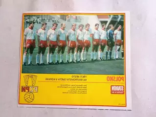 Плакат из журнала Стадион- Polsko 2