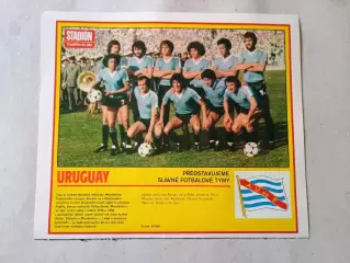 Плакат из журнала Стадион- Uruguay 3