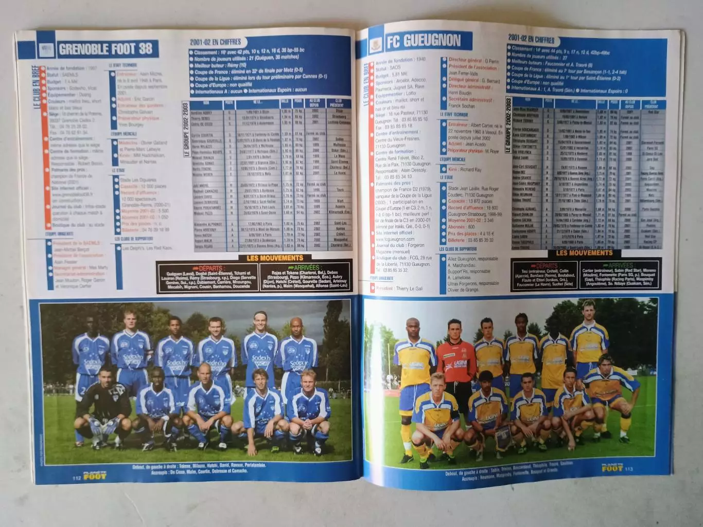 Planete Foot 8-9/2002 6