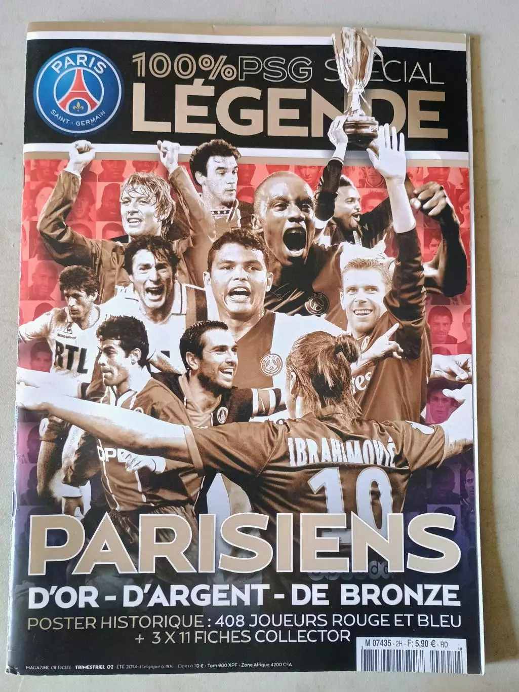 PSG Special Legende + A1 poster