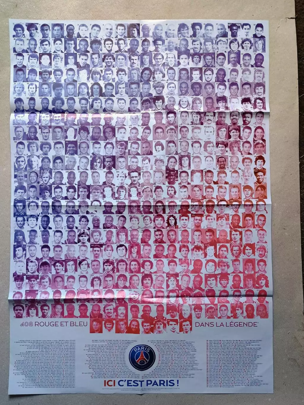 PSG Special Legende + A1 poster 2