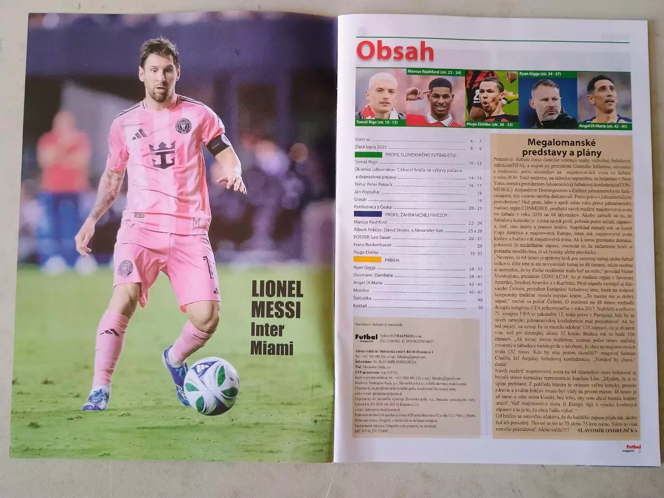 Futbal magazin 10/2025 1