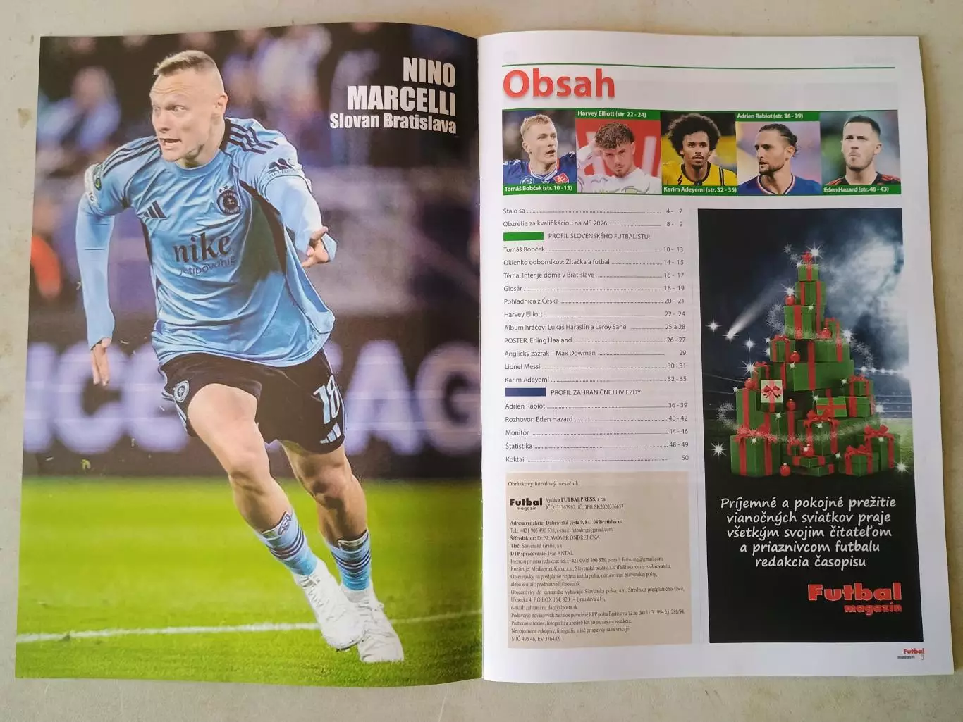 Futbal magazin 12/2025 1