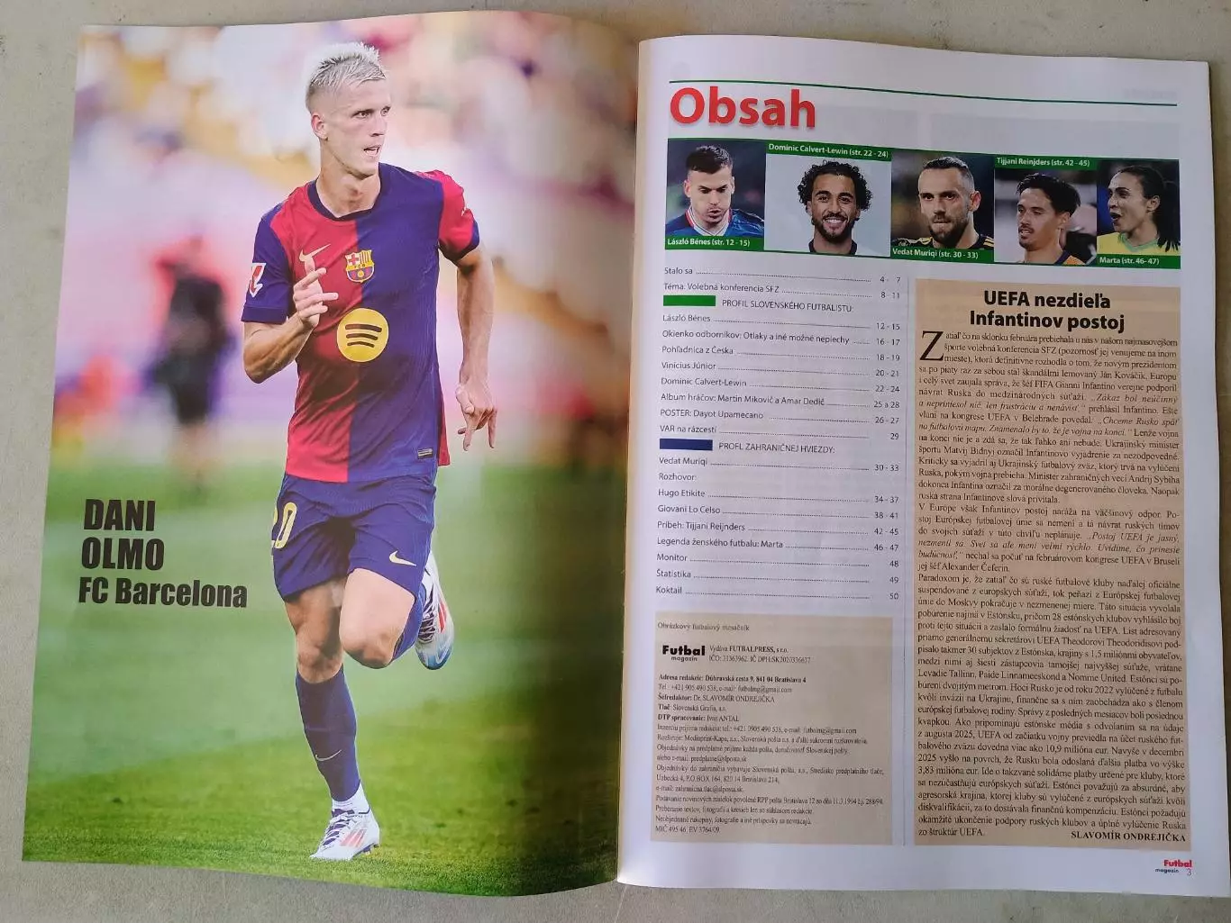 Futbal magazin 3/2026 1