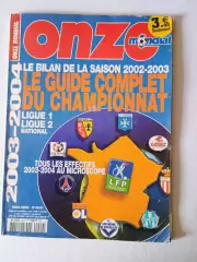 Onze mondial HS n. 40/2003