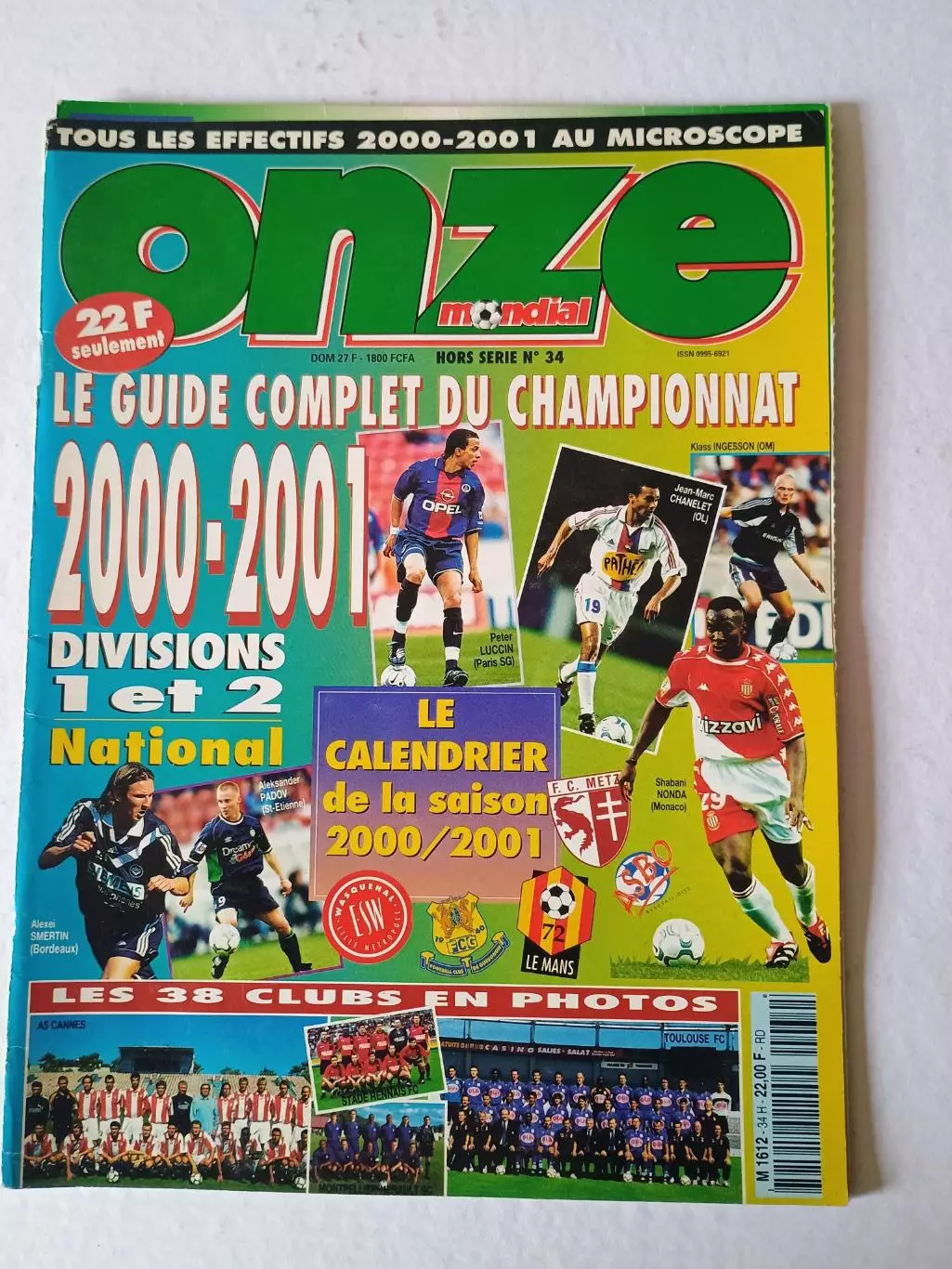 Onze mondial HS n. 34/2000