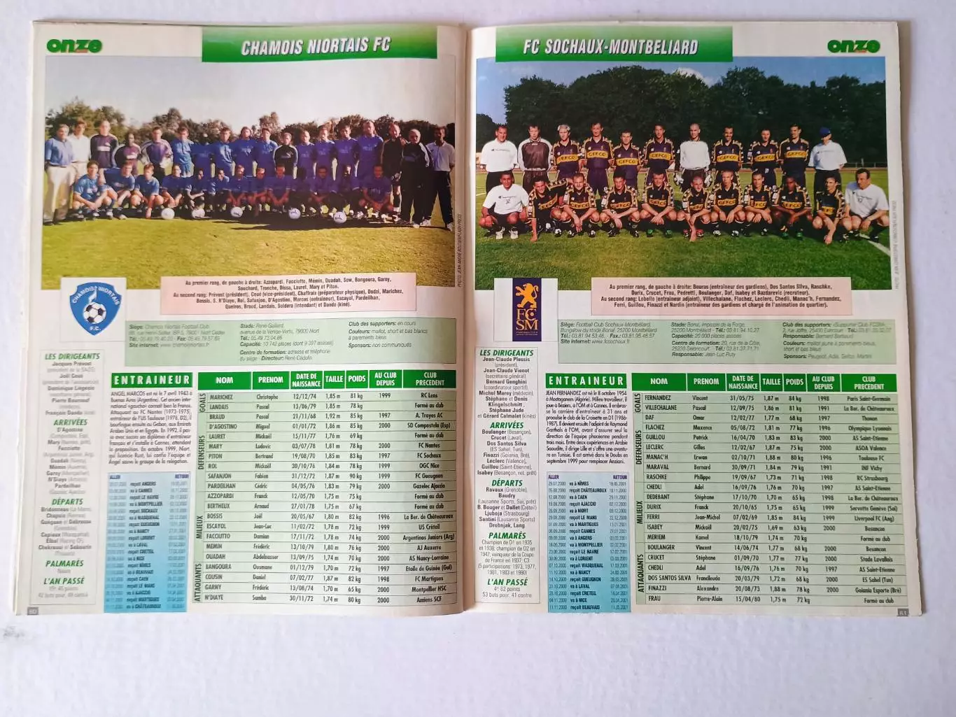 Onze mondial HS n. 34/2000 4