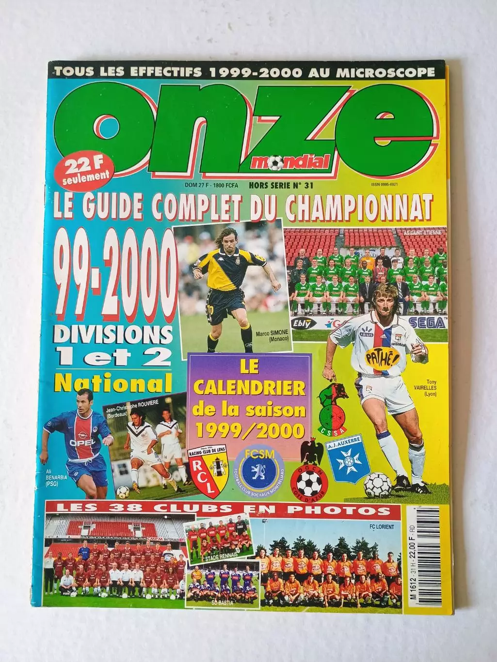 Onze mondial HS n. 31/1999