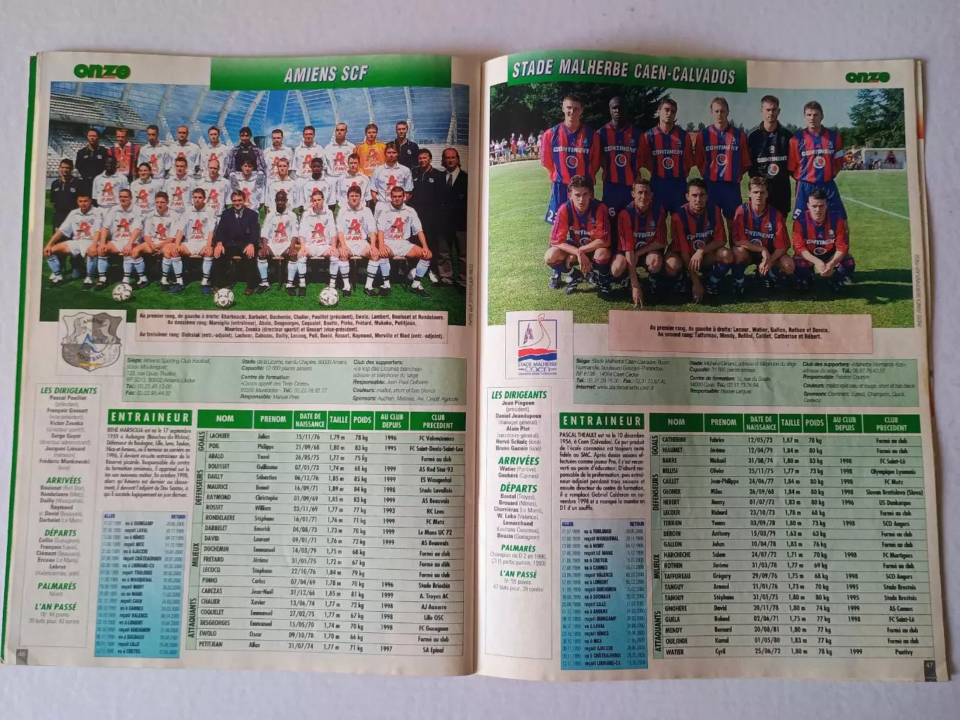 Onze mondial HS n. 31/1999 5