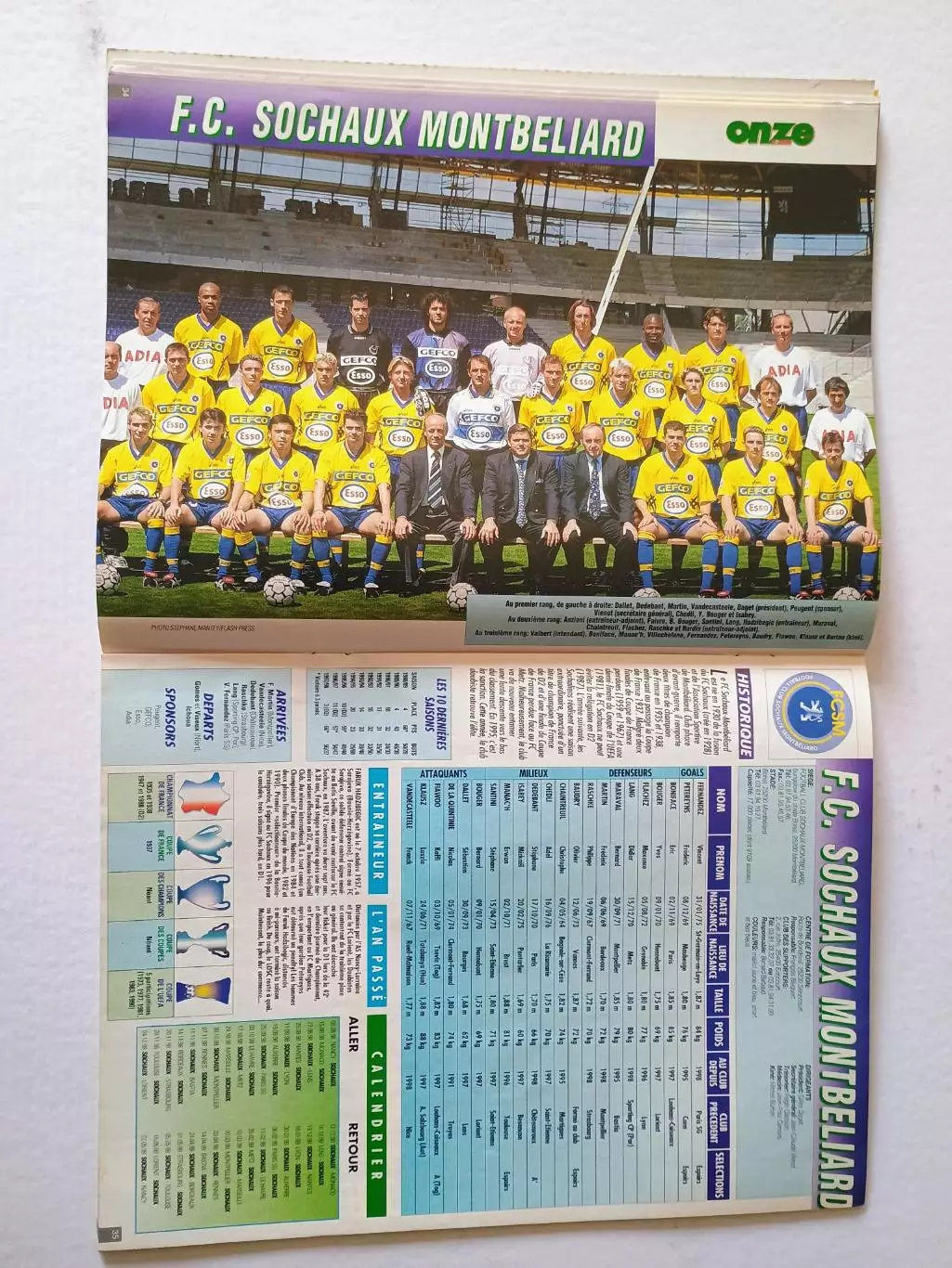 Onze mondial HS n. 29/1998 3