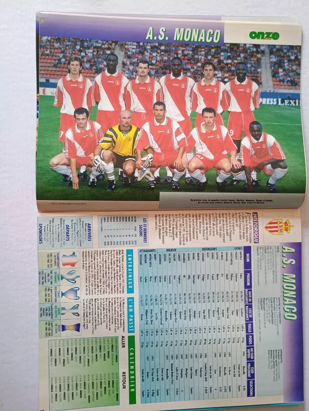 Onze mondial HS n. 26/1997 2