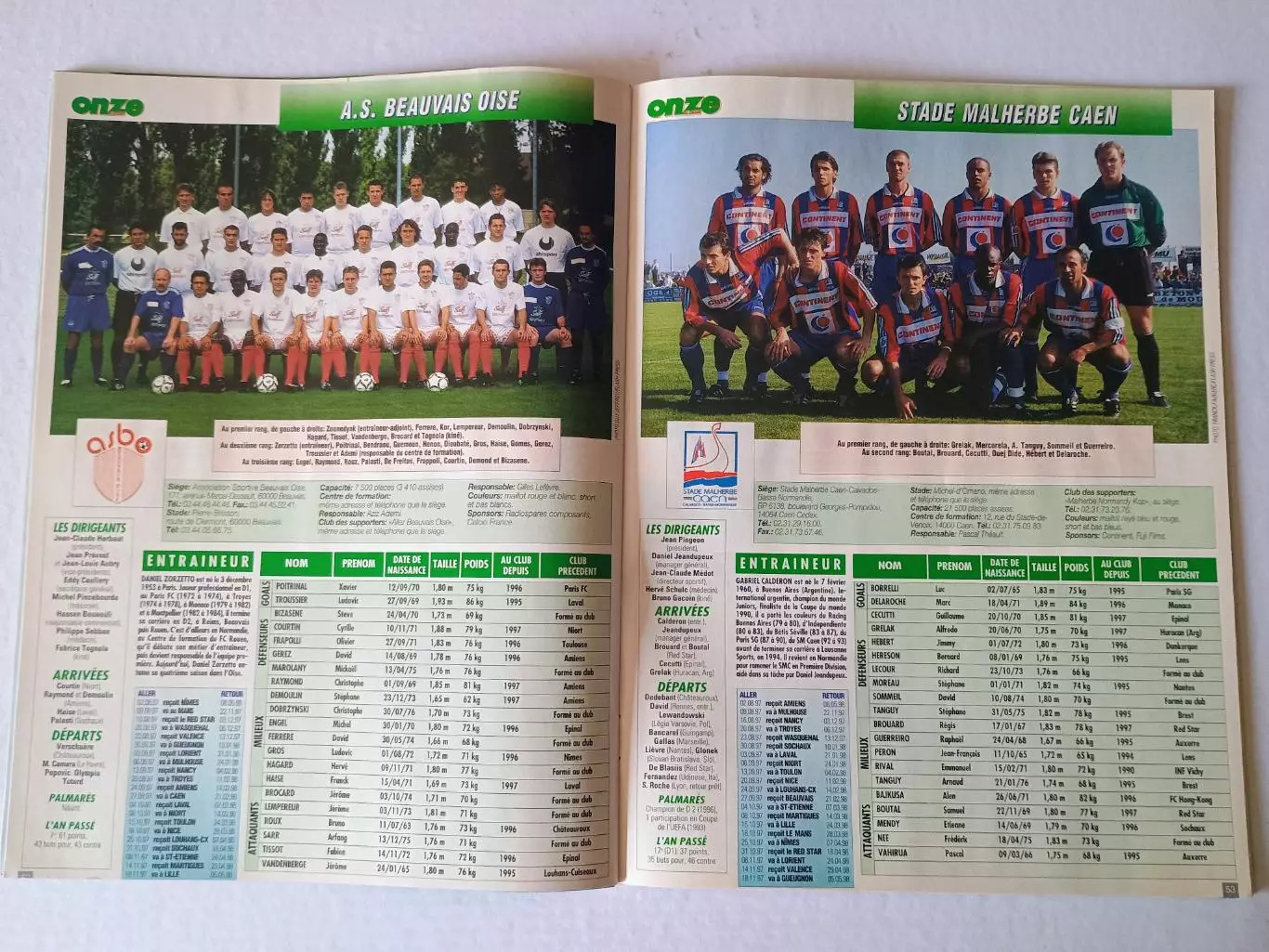 Onze mondial HS n. 26/1997 5