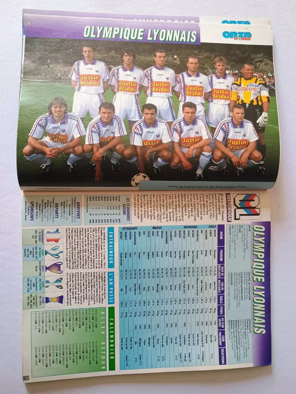 Onze mondial HS n. 20/1995 2