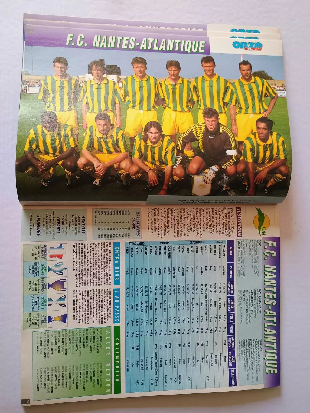 Onze mondial HS n. 20/1995 3