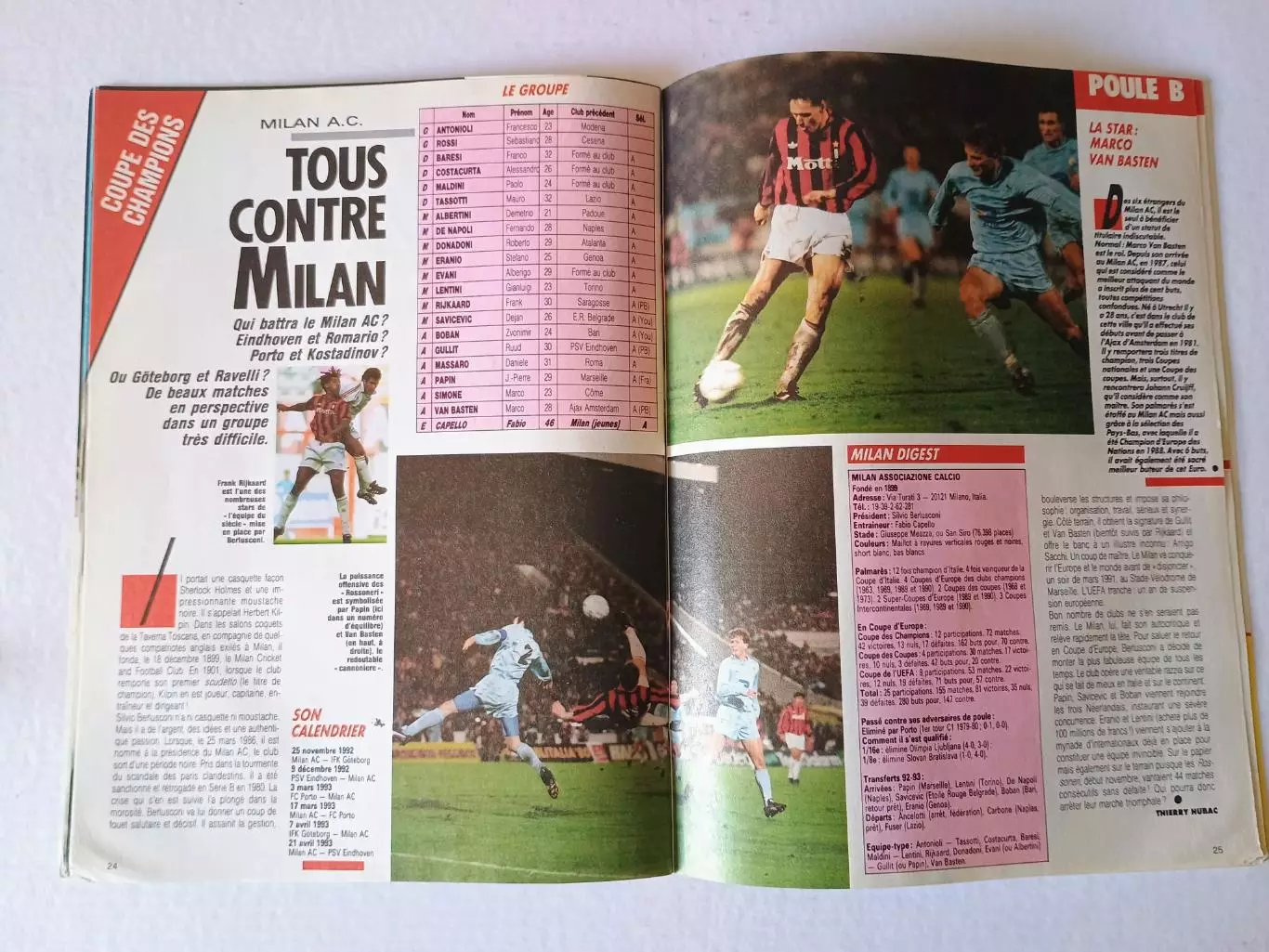 Onze mondial HS n. 11/1992 5