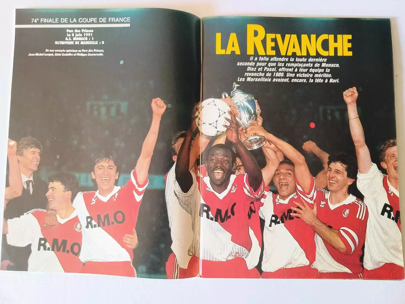 Onze mondial HS n. 7/1991-Страница № 70 порвана, см. последнее фото. 1