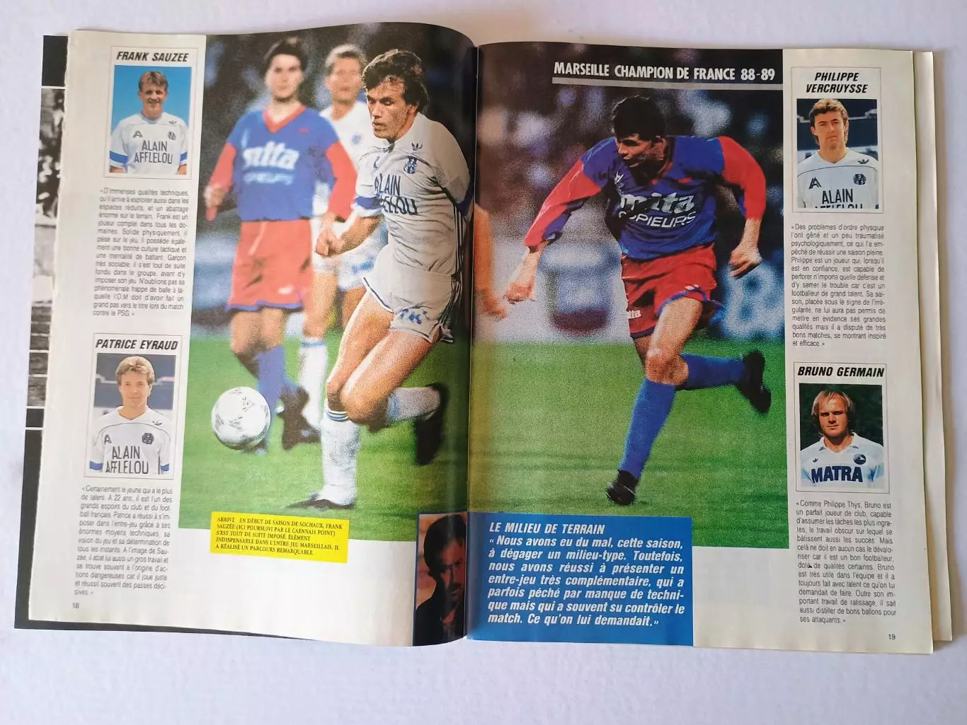 Onze mondial HS n. 1/1989 +двусторонний постер А1 3