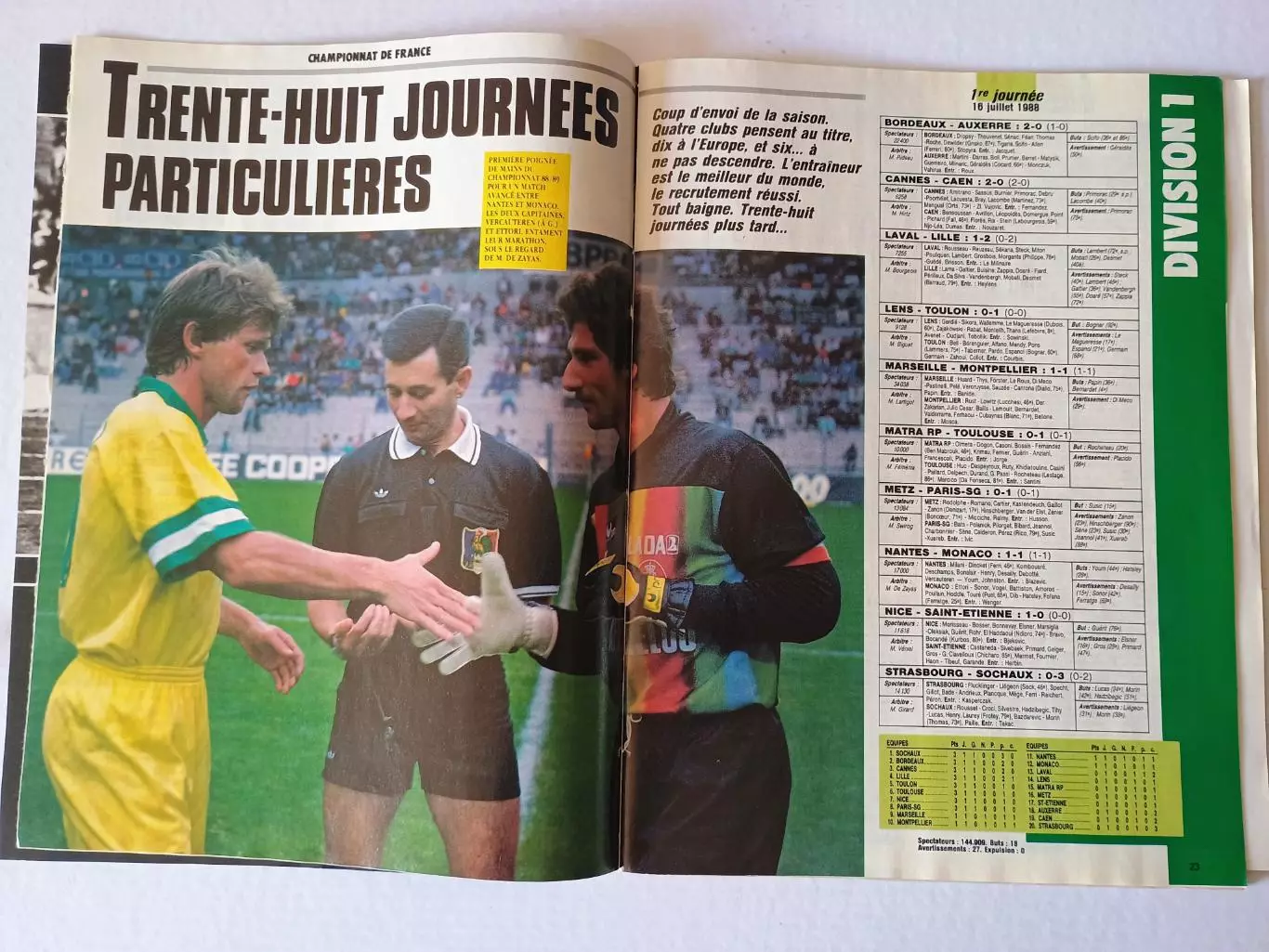 Onze mondial HS n. 1/1989 +двусторонний постер А1 4