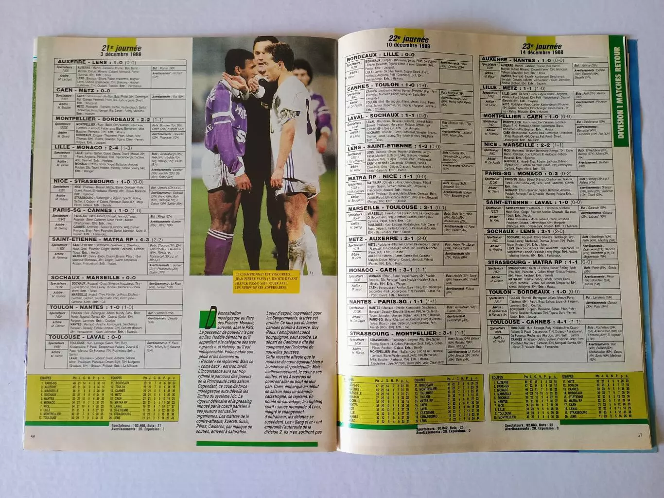 Onze mondial HS n. 1/1989 +двусторонний постер А1 5