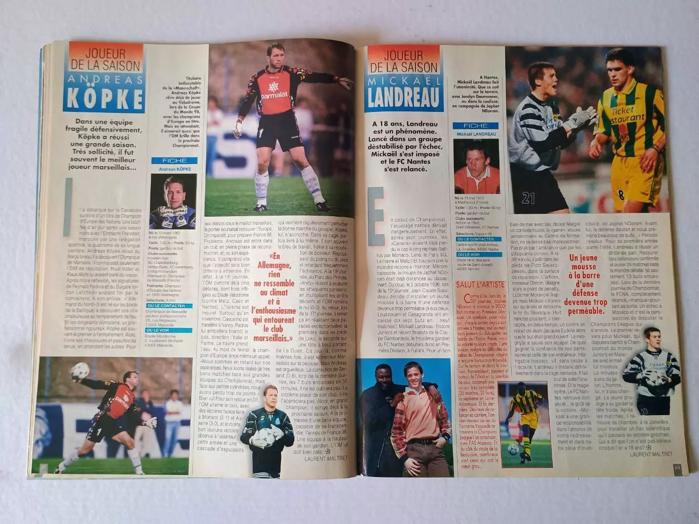 Onze mondial HS n. 25/1997- отсутствует плакат А1 6