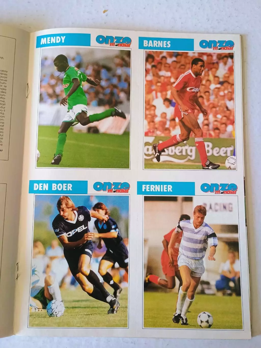 Onze mondial n.10/ 1989-отсутствует плакат A2 4