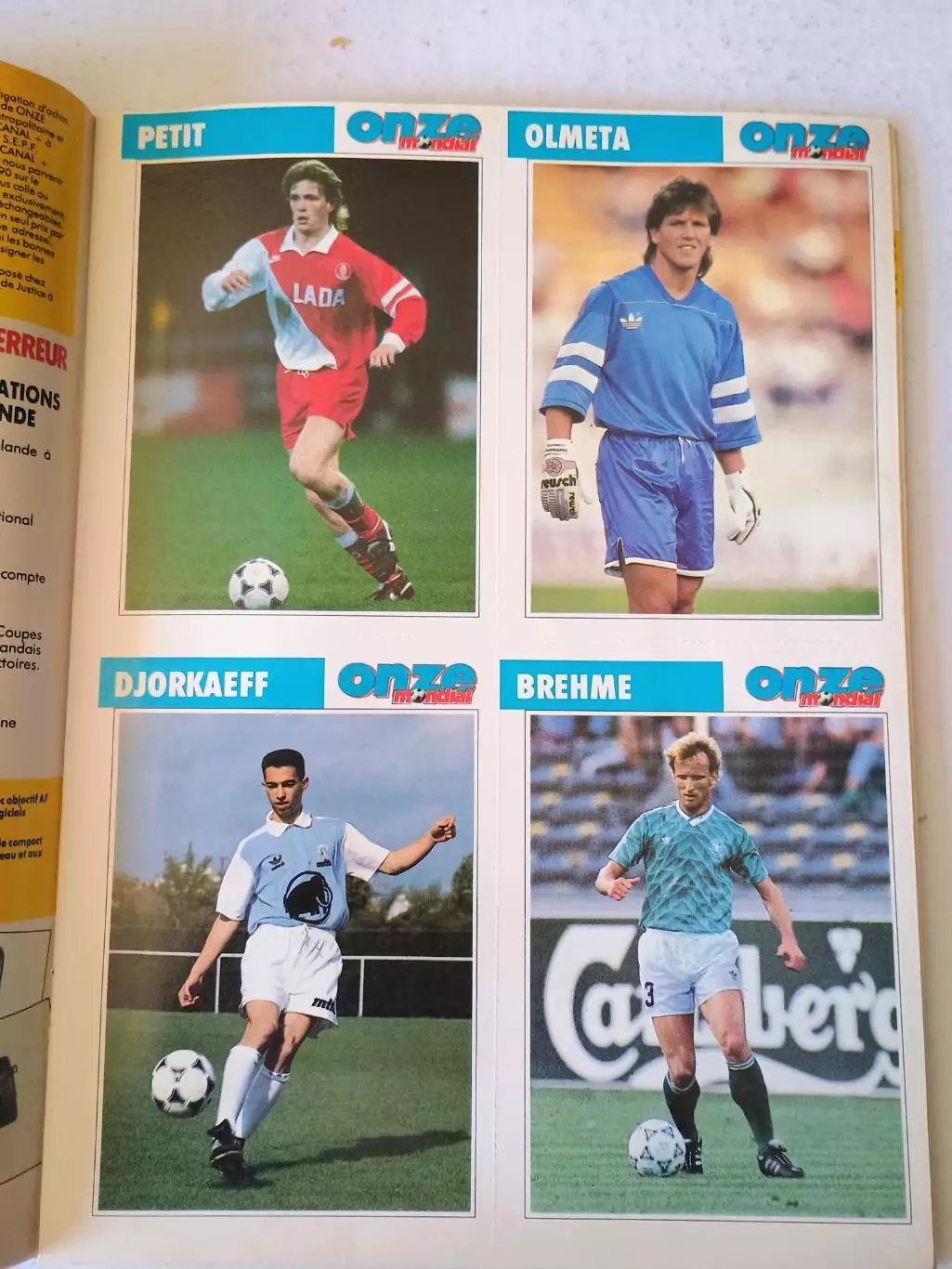 Onze mondial n.19/ 1990-отсутствует плакат A2 1