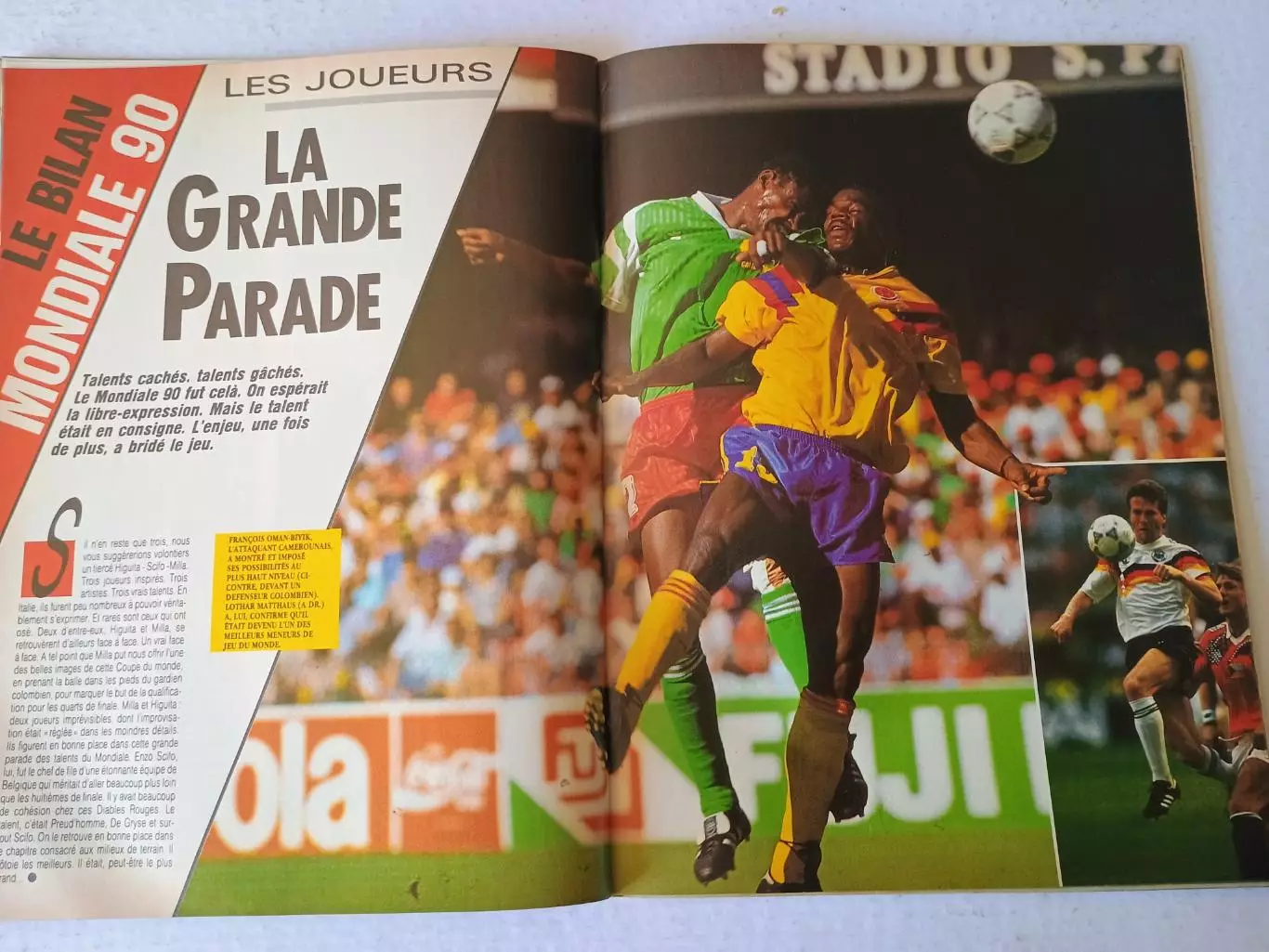 Onze mondial n.19/ 1990-отсутствует плакат A2 6