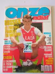 Onze mondial n.19/ 1990-отсутствует плакат A2