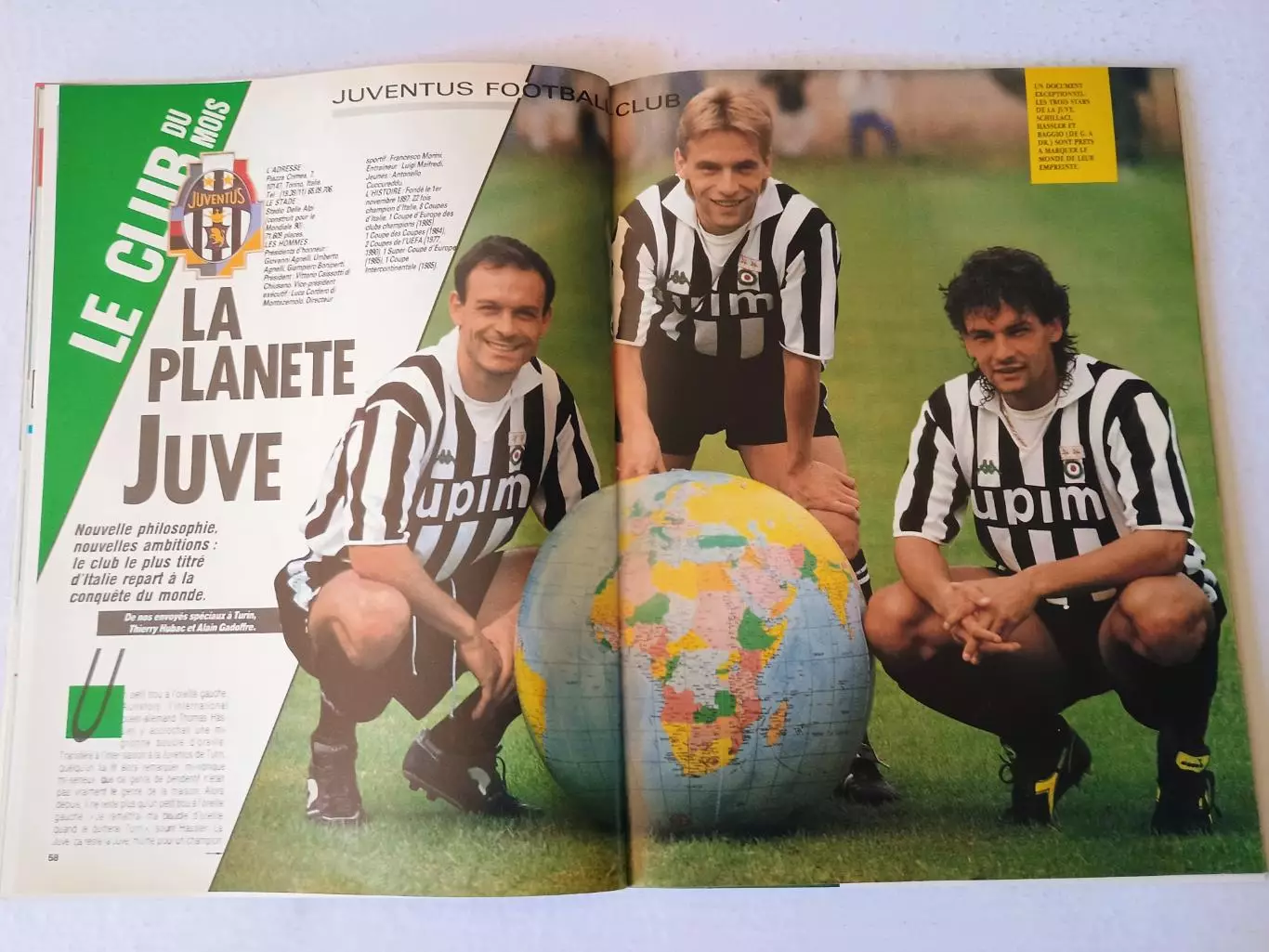 Onze mondial n.21/ 1990-отсутствует плакат A2 5