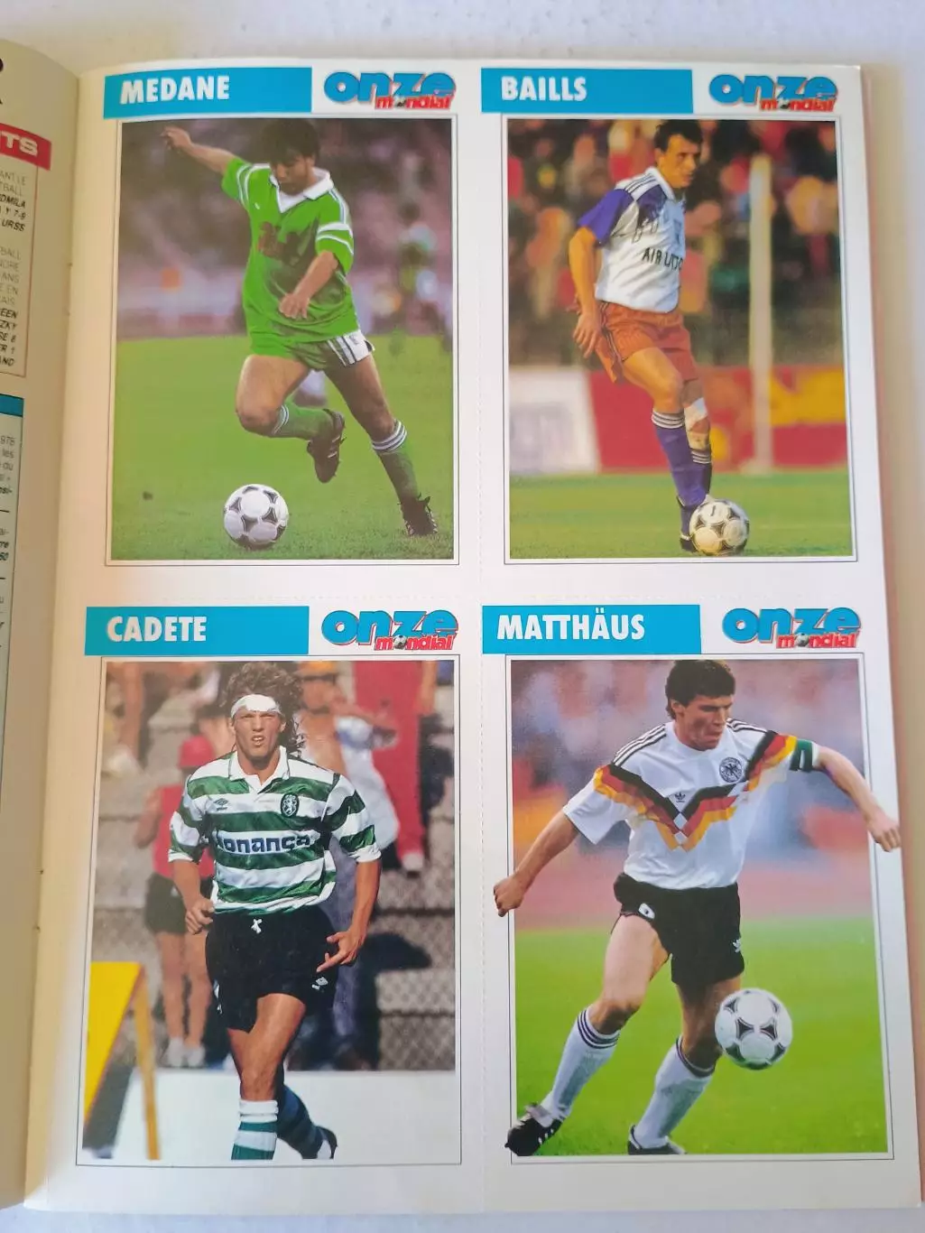 Onze mondial n.25/ 1991-отсутствует плакат A2 1