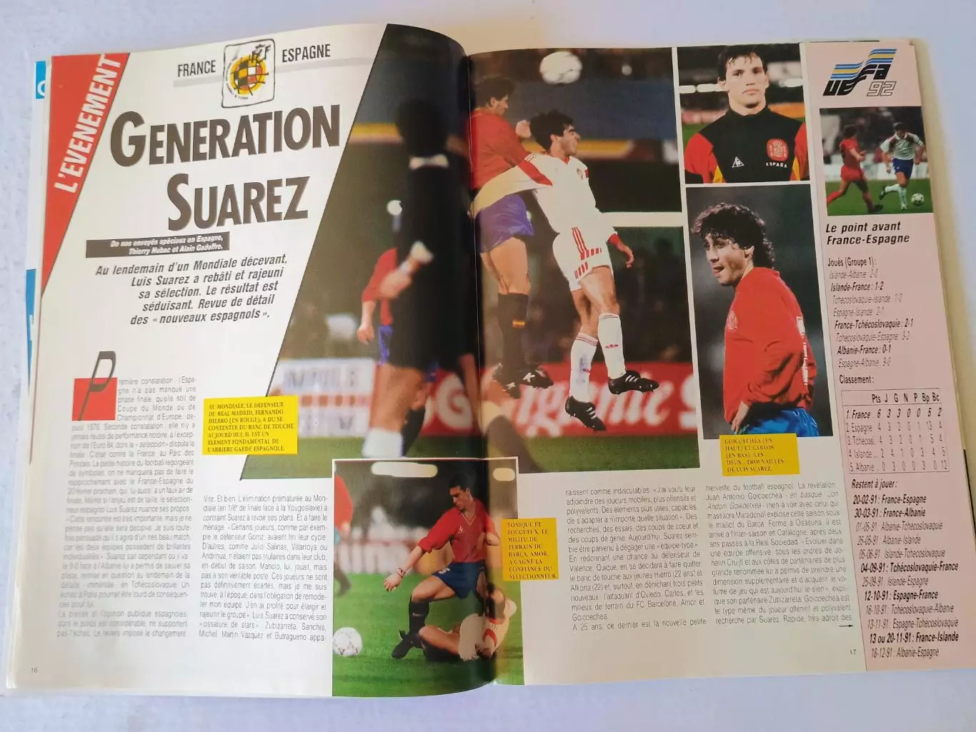 Onze mondial n.25/ 1991-отсутствует плакат A2 4