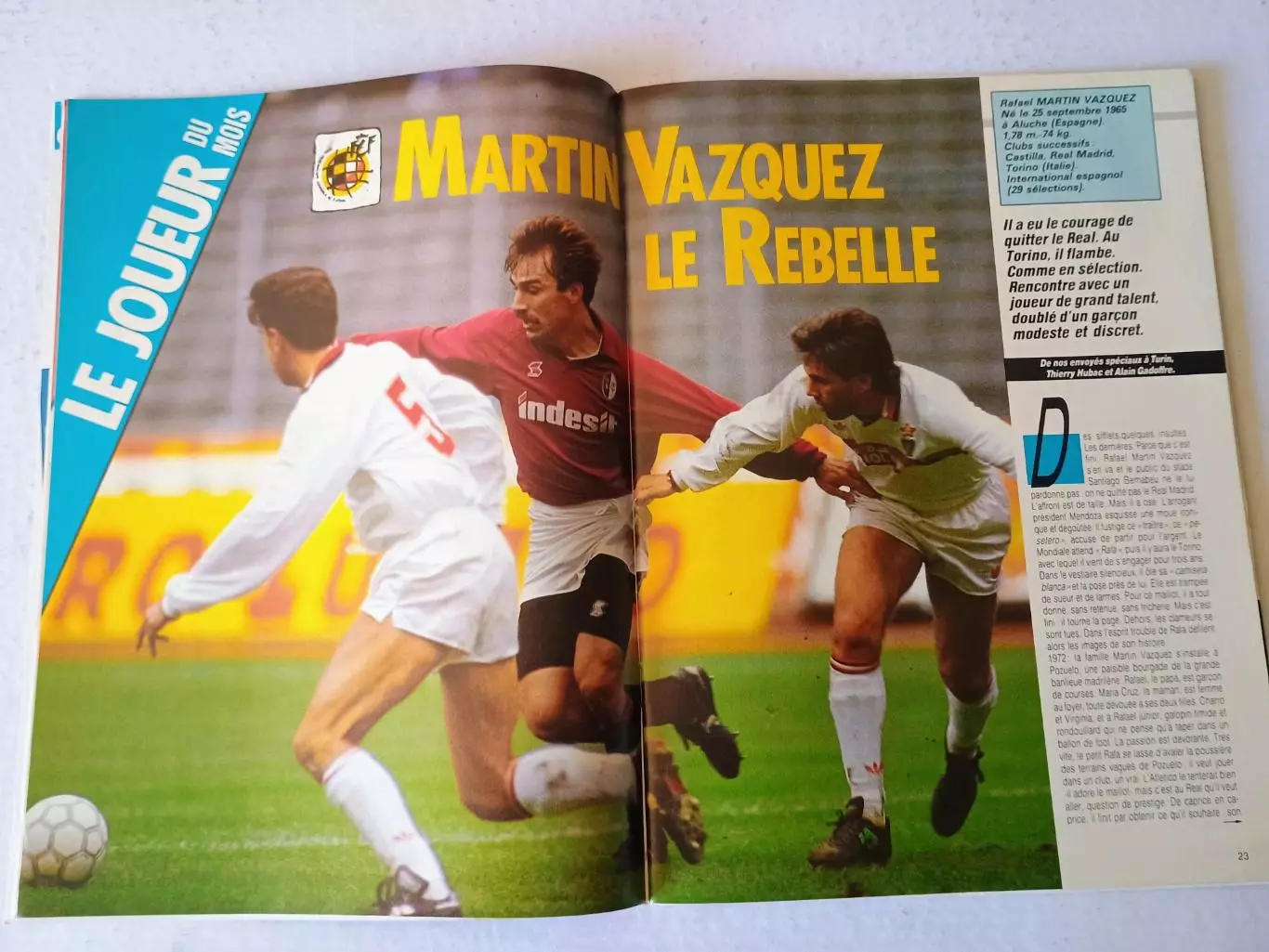 Onze mondial n.25/ 1991-отсутствует плакат A2 5